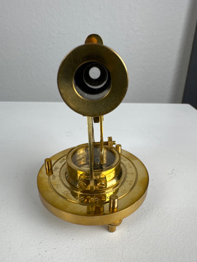Table Telescope with Alidade (Brass)