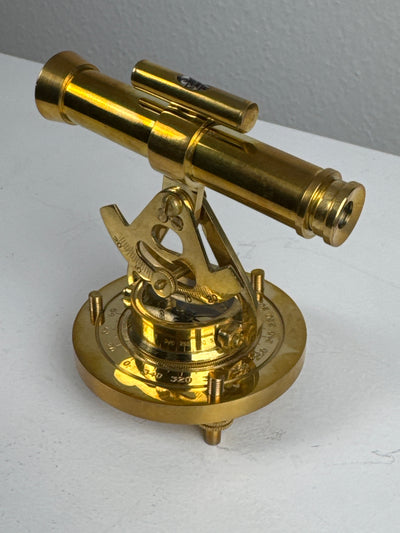 Table Telescope with Alidade (Brass)