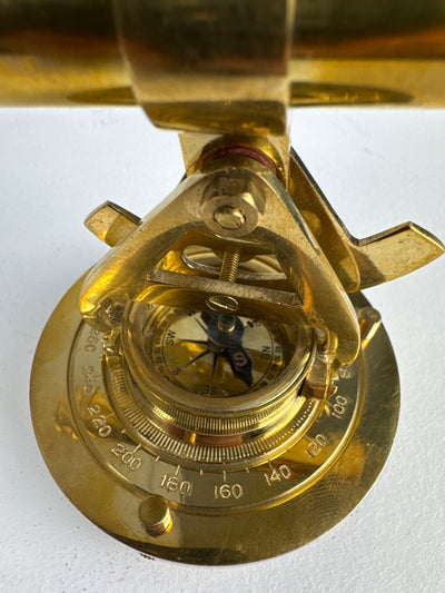 Table Telescope with Alidade (Brass)