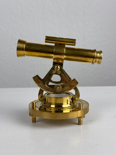 Table Telescope with Alidade (Brass)