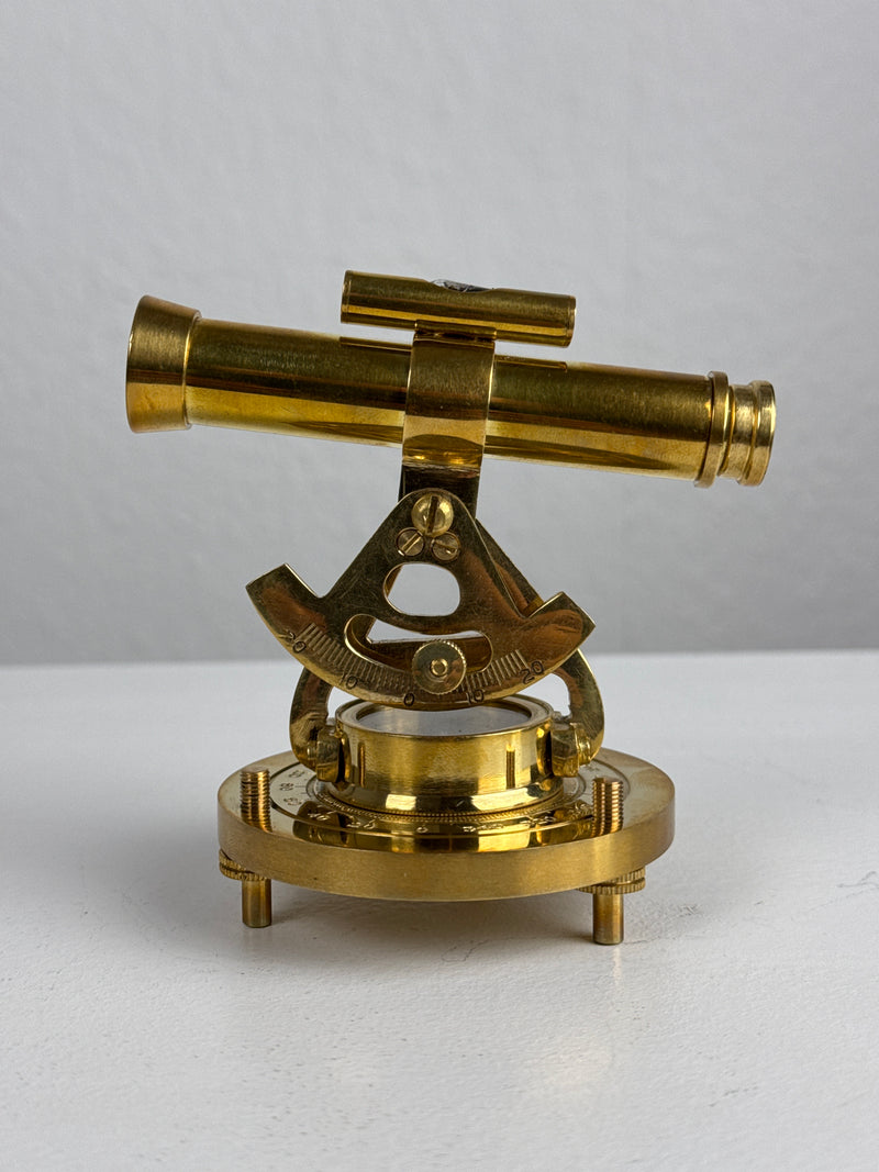 Table Telescope with Alidade (Brass)