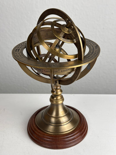 Large Armillary Sphere (Brass Sculpture)