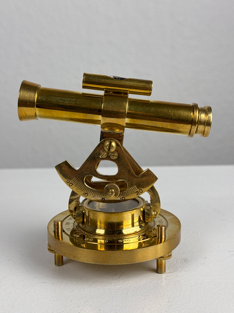 Table Telescope with Alidade (Brass)
