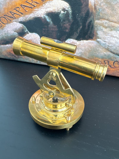 Table Telescope with Alidade (Brass)