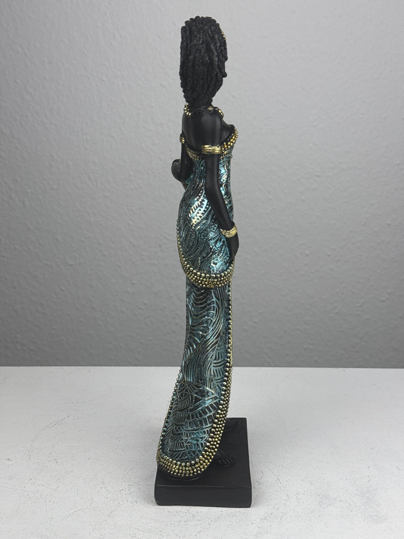 African Woman Statue - The Water Bearer Sculpture