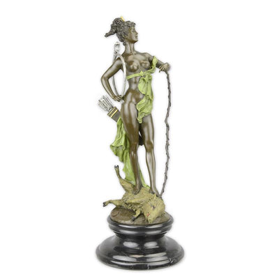 Diana Statue (Goddess Diana - Hot Cast Bronze Sculpture)