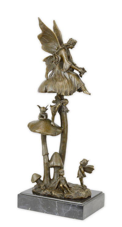 Fairy Statue (Hot Cast Bronze Sculpture)