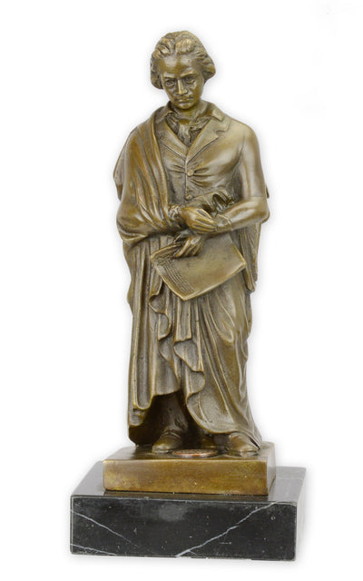 Beethoven Statue (Hot Cast Bronze Sculpture)