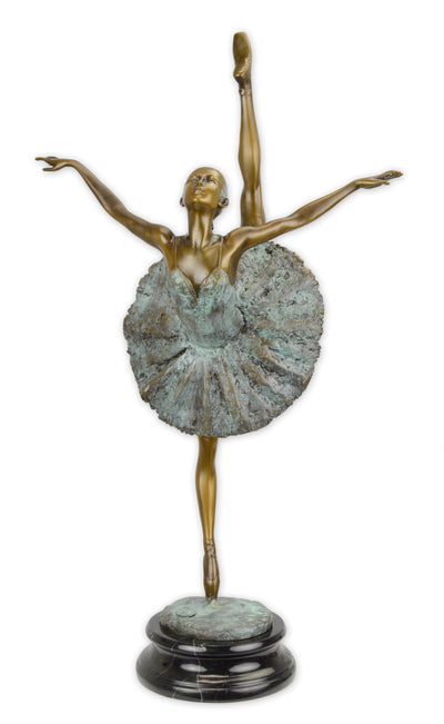 Balerina Statue (Hot Cast Bronze Sculpture)