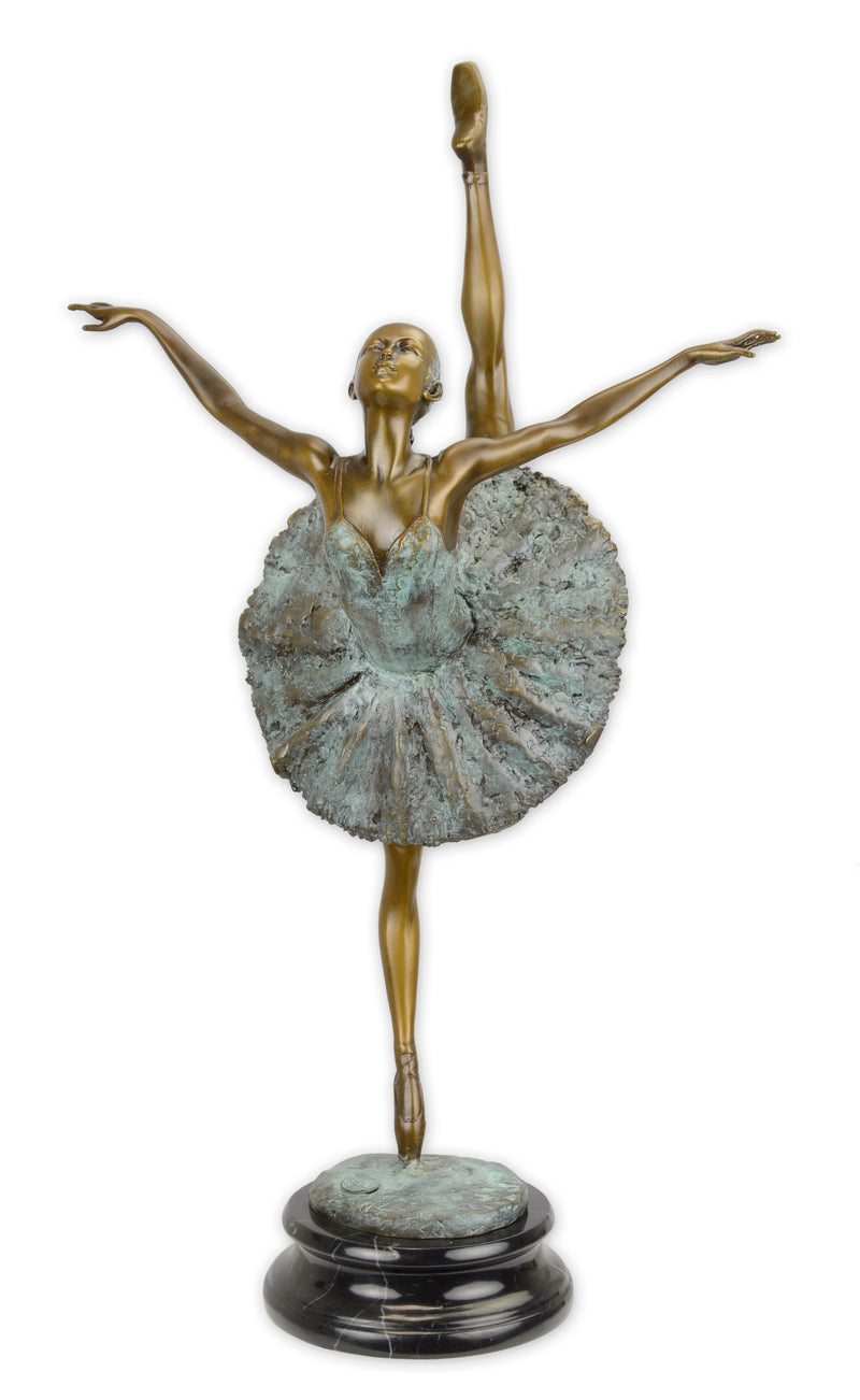 Balerina Statue (Hot Cast Bronze Sculpture)
