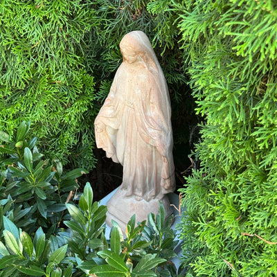 Virgin Mary Garden Statue Terracotta