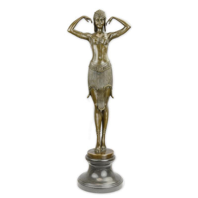 Scarab Dancer Statue (Hot Cast Bronze Sculpture)