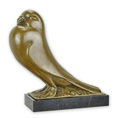 Pigeon Statue (Hot Cast Bronze Sculpture)