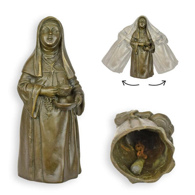 Table Bell Statue (Hot Cast Bronze Sculpture)