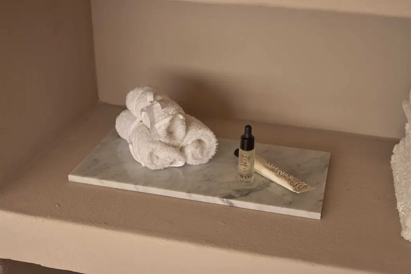 White Marble Tray (Large)