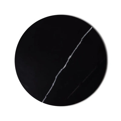 Round Marble Tray (Black)