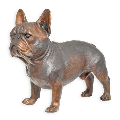 French Bulldog Statue (Hot Cast Bronze Sculpture)