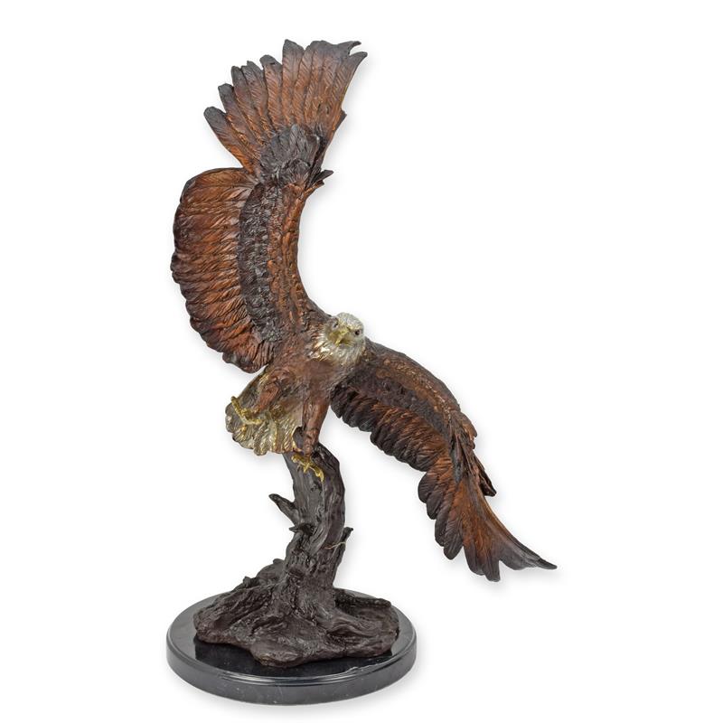 Flying Eagle Statue (Hot Cast Bronze Sculpture)