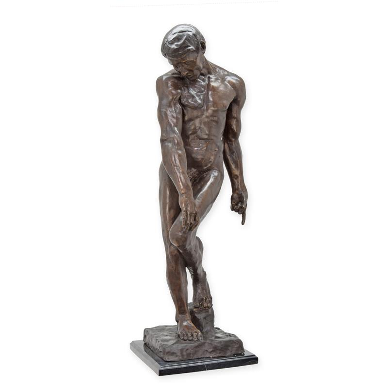 Adam Statue (Hot Cast Bronze Sculpture)