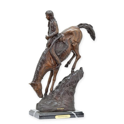 Mountain Man Statue (Hot Cast Bronze Sculpture)