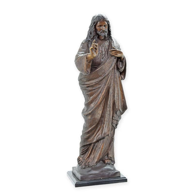 Jesus Statue (Hot Cast Bronze Sculpture)