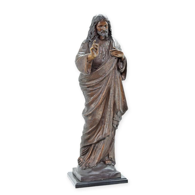 Jesus Statue (Hot Cast Bronze Sculpture)