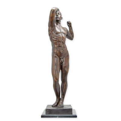 Adam Statue (Hot Cast Bronze Sculpture)