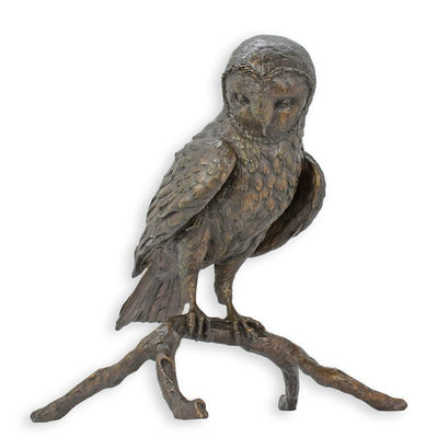Owl Statue (Hot Cast Bronze Sculpture)