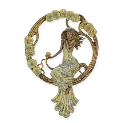 Mirror Frame (Hot Cast Bronze Sculpture)