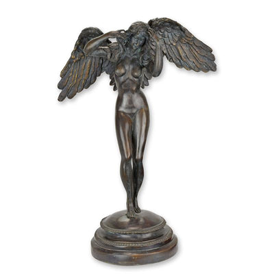 Nude Angel Statue (Hot Cast Bronze Sculpture)