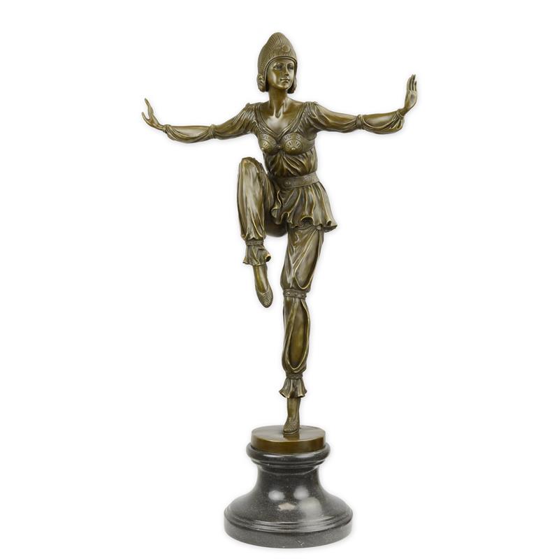 Scheherazade Statue (Hot Cast Bronze Sculpture)