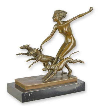 Spring Frolic Statue (Hot Cast Bronze Sculpture)
