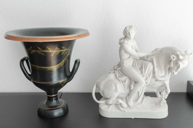 Ancient Greek Black Krater Vase