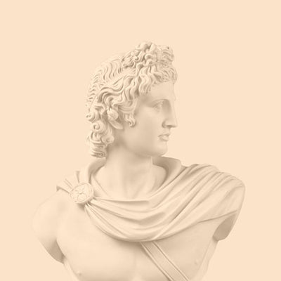 Statue of Apollo Cushion Cover