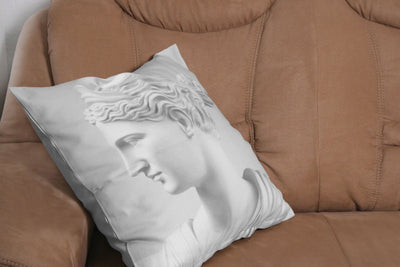 Gray Cushion Cover - Goddess Diana
