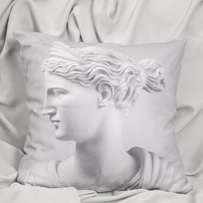 Gray Cushion Cover - Goddess Diana