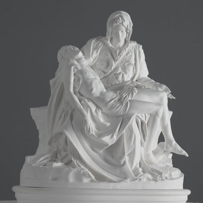 Michelangelo’s Pieta Sculpture – White Statue (Vatican Museum)