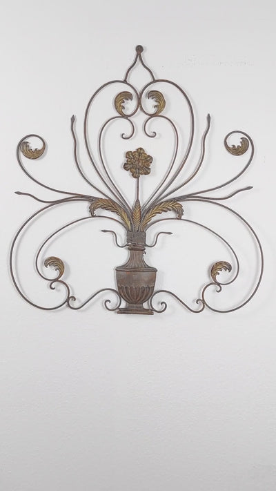 Iron Wall Decor for Garden