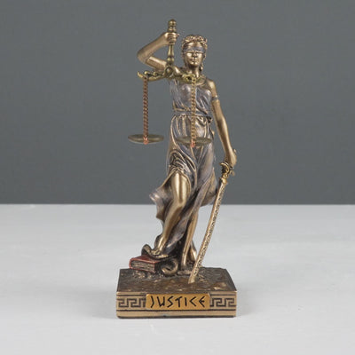 Lady Justice Statue (Small Sculpture)