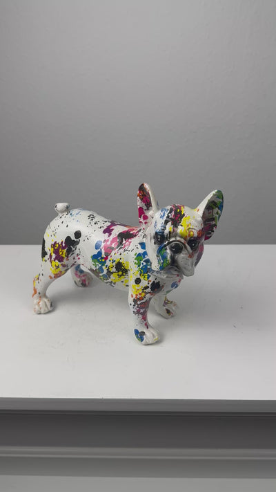 French Bulldog Pop Art (Splatter Modern Art)