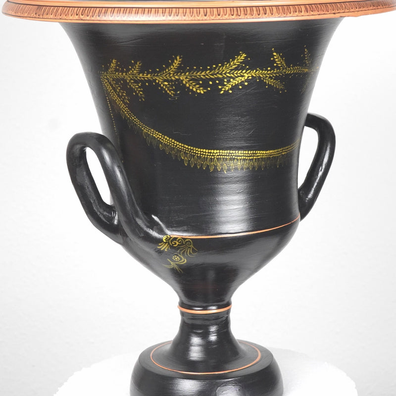 Ancient Greek Black Krater Vase