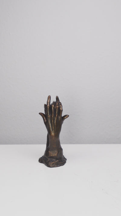 The Secret Hand Statue by Rodin (Cold Cast Bronze Sculpture)