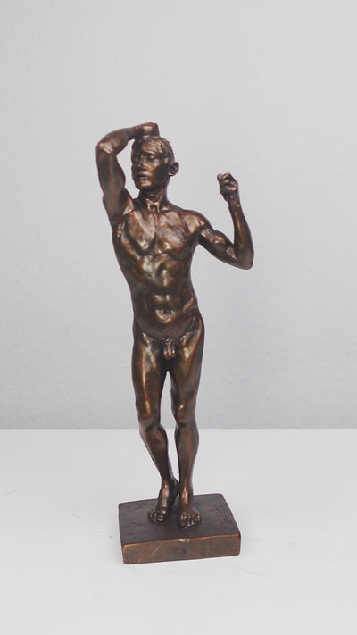 The Age of Bronze Statue by Rodin (Cold Cast Bronze Sculpture)