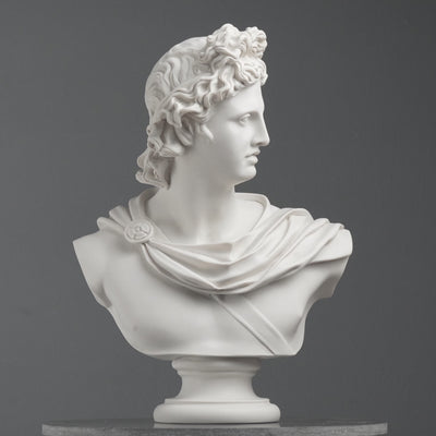 Apollo Bust Sculpture (Medium)