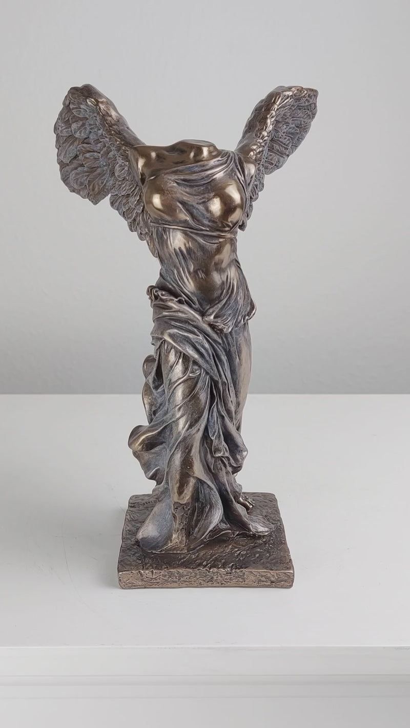 Winged Victory of Samothrace Statue (Cold Cast Bronze Sculpture)