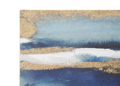 Modern Blue Sea Painting