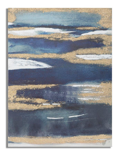 Modern Blue Sea Painting