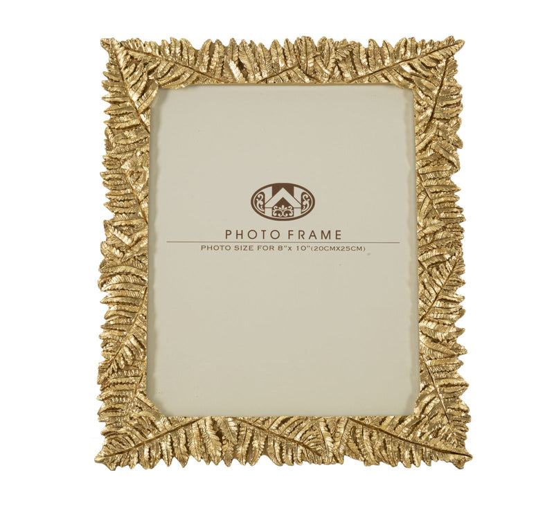 Golden Leaf Metal Picture Frame