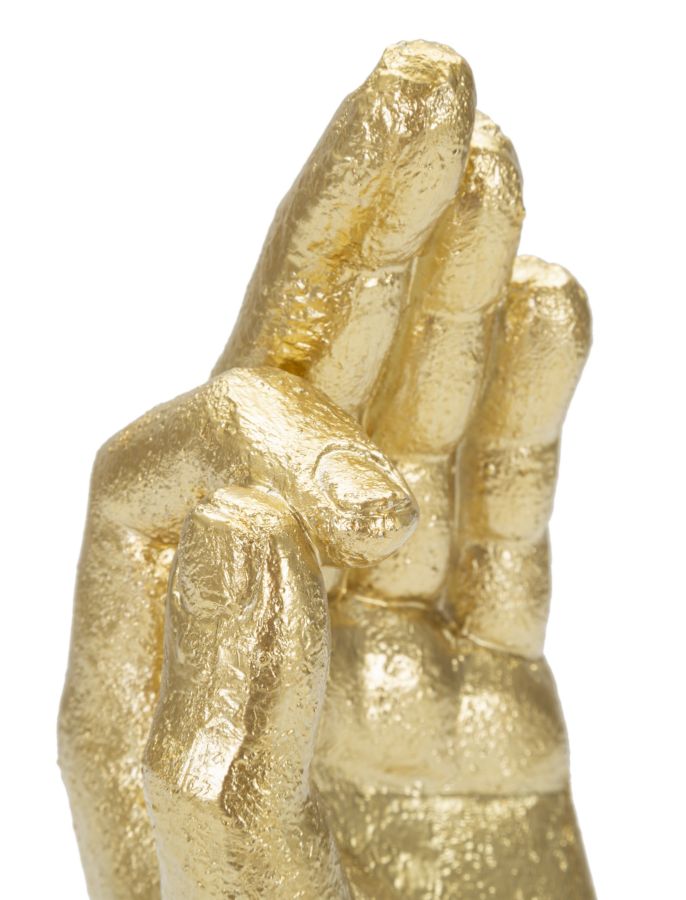 Gold Ok Hand Decor (Resin Statue)