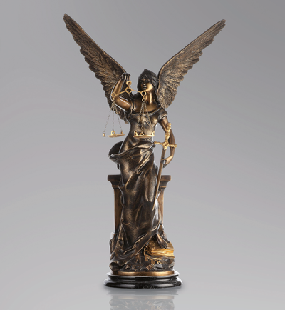 Lady Justice Bronze Statue